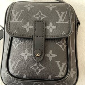 Louis Vuitton Gray Monogram Belt Bag